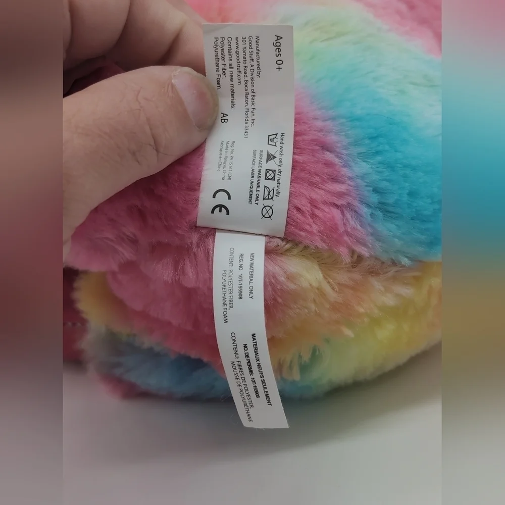 Colorful 18.5 Inch Como Se Llama Plush Toy By Good Stuff